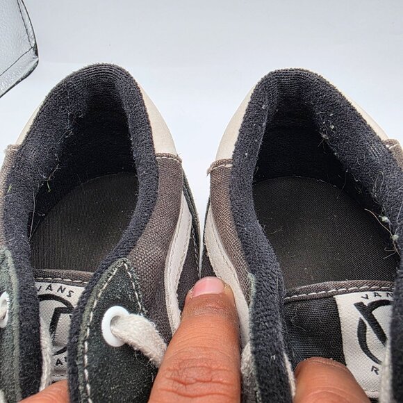 Vans Rowan Mens Size 13 Black White Sneaker Shoes Casual Athletic Outdoors main image 11